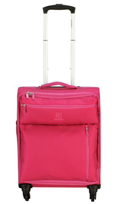 Revelation! Weightless Medium 4 Wheel Soft Suitcase - Pink.